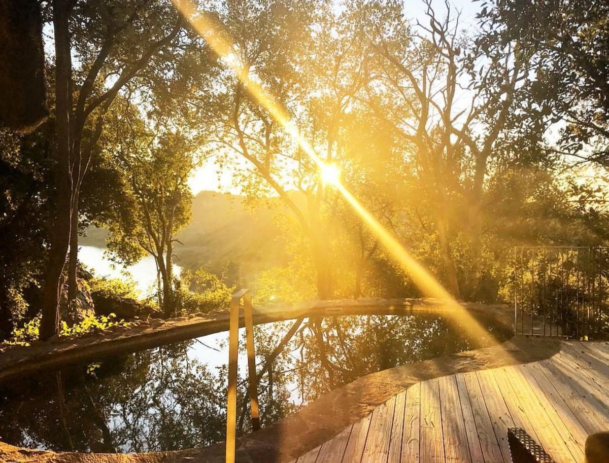 tourismzimbabwe's tweet photo. A golden good morning from #Zimbabwe #AWorldOfWonders!
#Dawn #Sunrise #Malilangwe #Singita #Lowveld #VisitZimbabwe
Credit: @Singita_ , #chrisrenshawphoto, #hgrichardson, #neildampier https://t.co/XhYmcShHJl