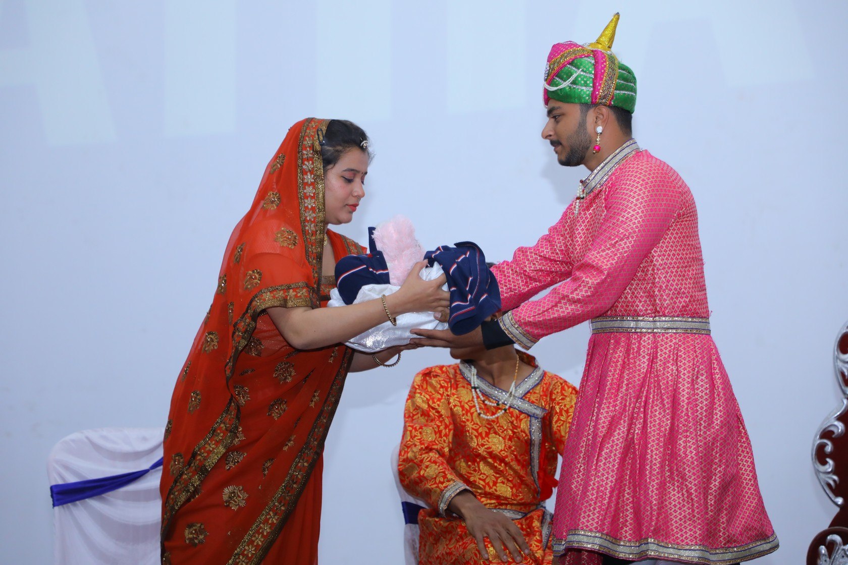 Bhopali dulhan sale set