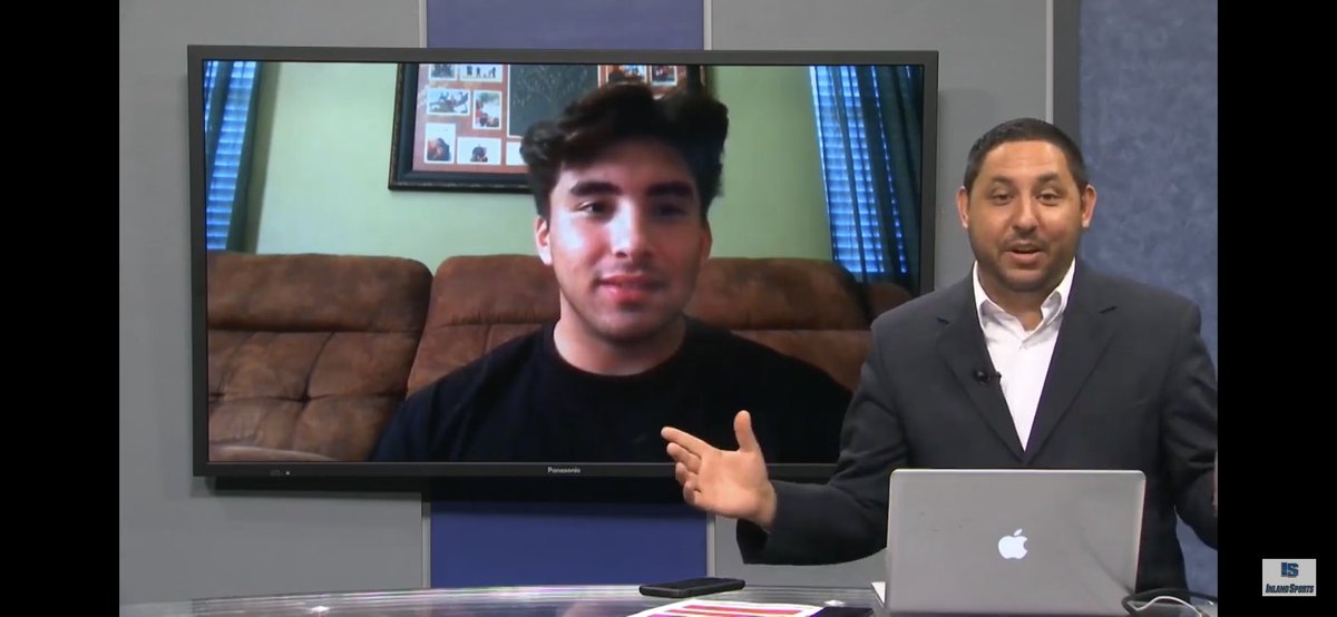 Inland_Sports's tweet photo. It’s not every day you have a @CIFState champion wrestler on the show ... a BIG thanks to the champ at 220lbs. Brandon Leon from Roosevelt @AthleticsERHS @le_on87. Check out the show for our exclusive interview! 📺➡️ https://t.co/20gqdMqNTz https://t.co/5fvJqSX9cY