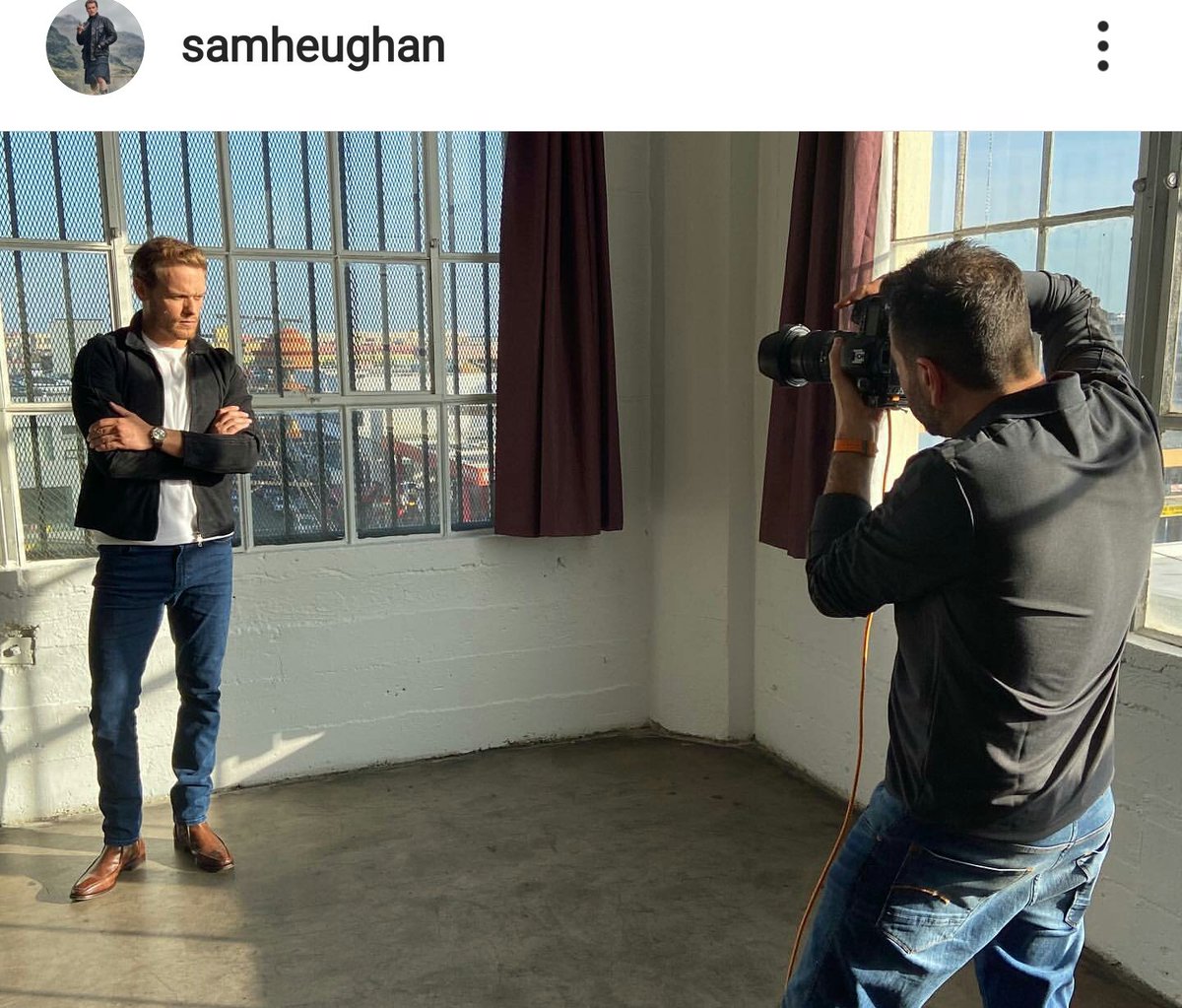 IsaCaledonia's tweet photo. Congrats! #SamHeughan
'Shooting with the wonderful team #cigarspiritsmag #johnrussophoto
Canโt wait for you to see the pics!
#Sassenachspirits'
TFS https://t.co/oxWsxjh6az https://t.co/HZvgKhE0ke