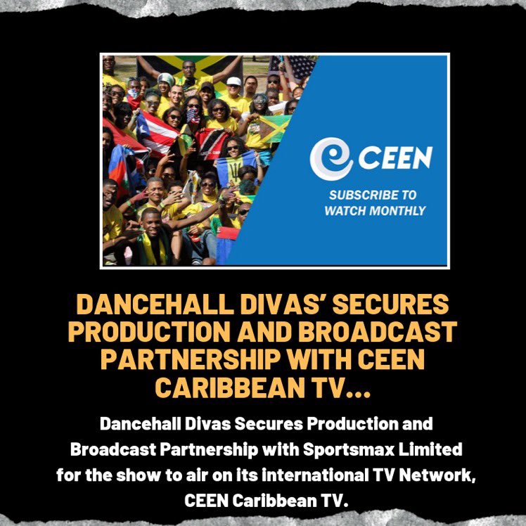 BS7___'s tweet photo. IN THE NEWS: 
@DancehallDivas secures partnership with @CEEN_TV https://t.co/DImKe1ImGY