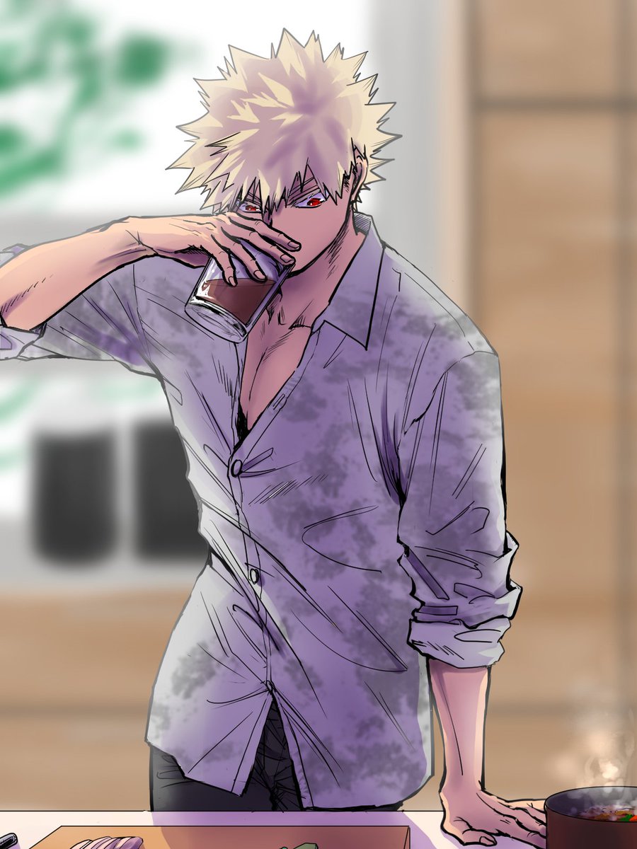 爆豪勝己 「#勝己流し 」|ゆっきーのイラスト