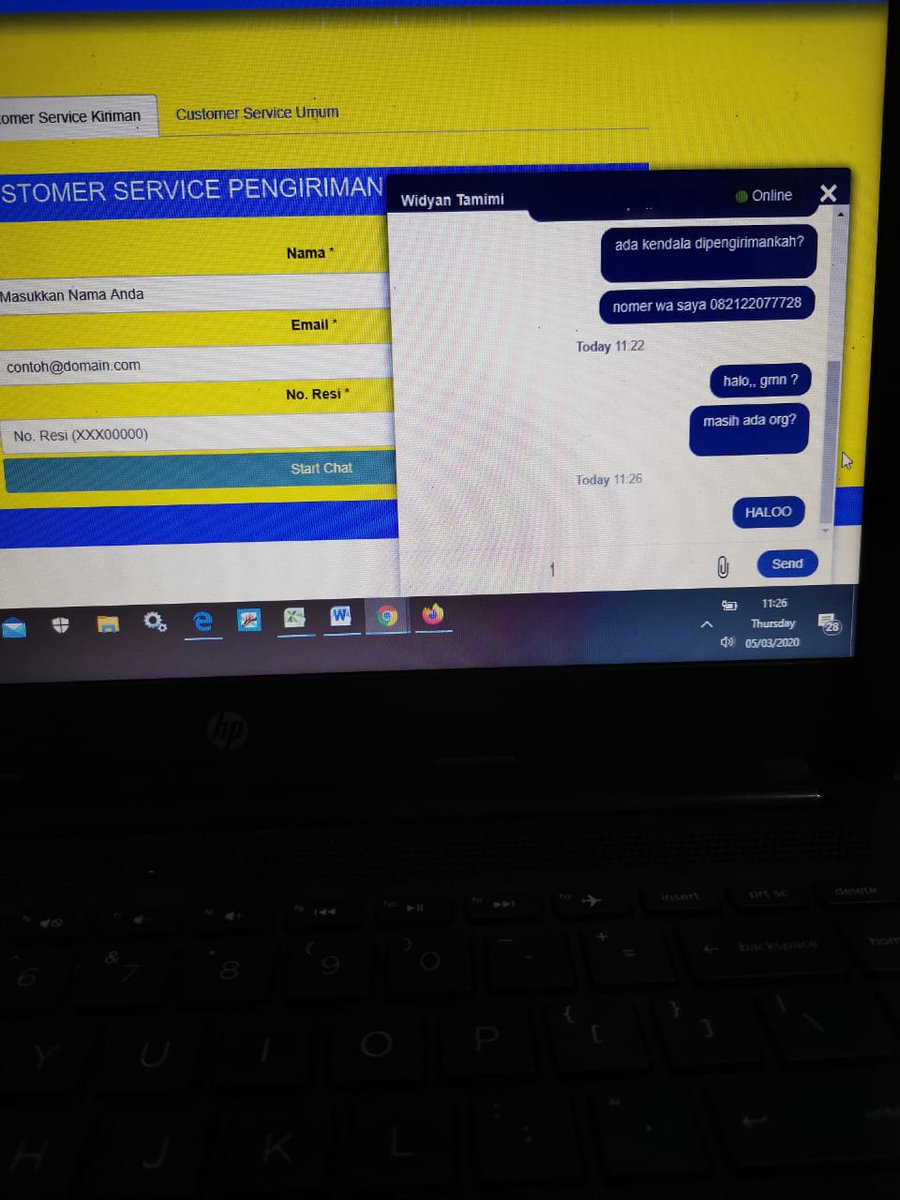 lidyautami's tweet photo. @wahana_logistik saya dan agen wahana pamulang sudah berkali kali melakukan chat dgn customer service, tp tdk ada tanggapan. Tolong dibantu dan lbh aware dong.. @YLKI_ID https://t.co/6DrznwsBGh