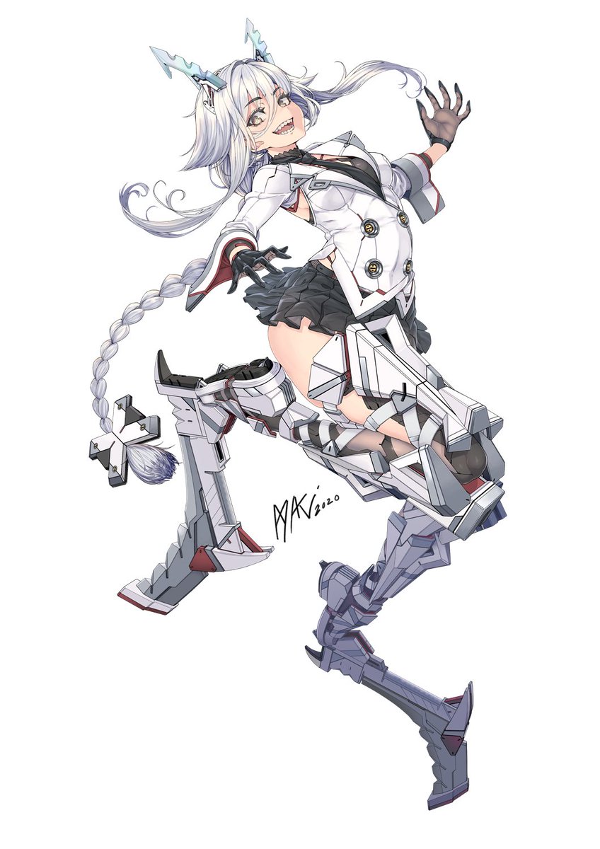 「Ayaki-weapons Collection 06  強襲用斥力転換脚甲刃
」|彩樹のイラスト