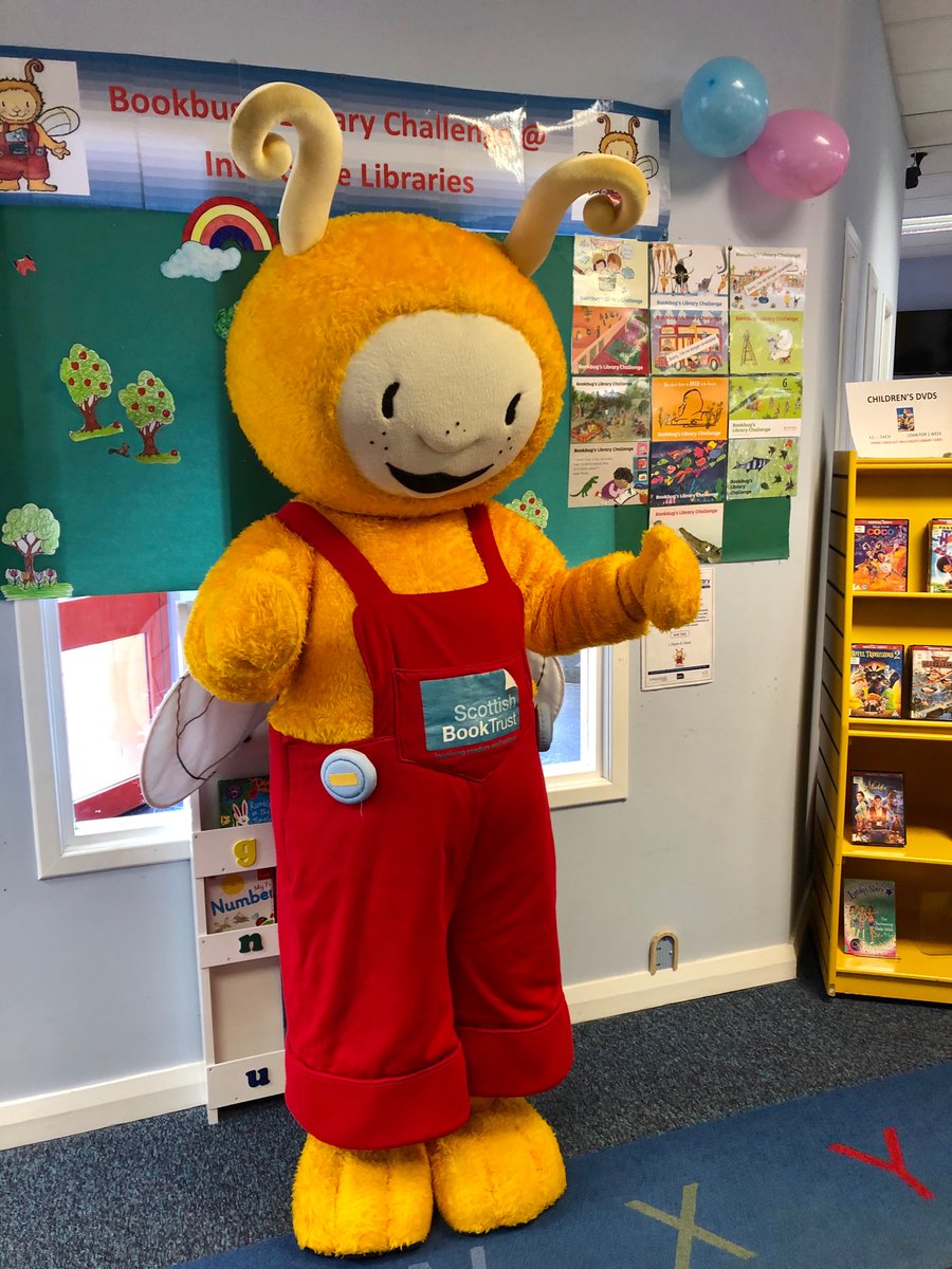 InverclydeLibs's tweet photo. Bookbug and World Book Dog are launching the Bookbug Library Challenge across Inverclyde. A warm welcome at Gourock Library, weβre sharing more stories today...next stop Central Library 12:30 - 12:45. Hope to see you there! π
#WorldBookDay #BookbugLibraryChallenge #WorldBookDog https://t.co/PnXHoR5Nkw
