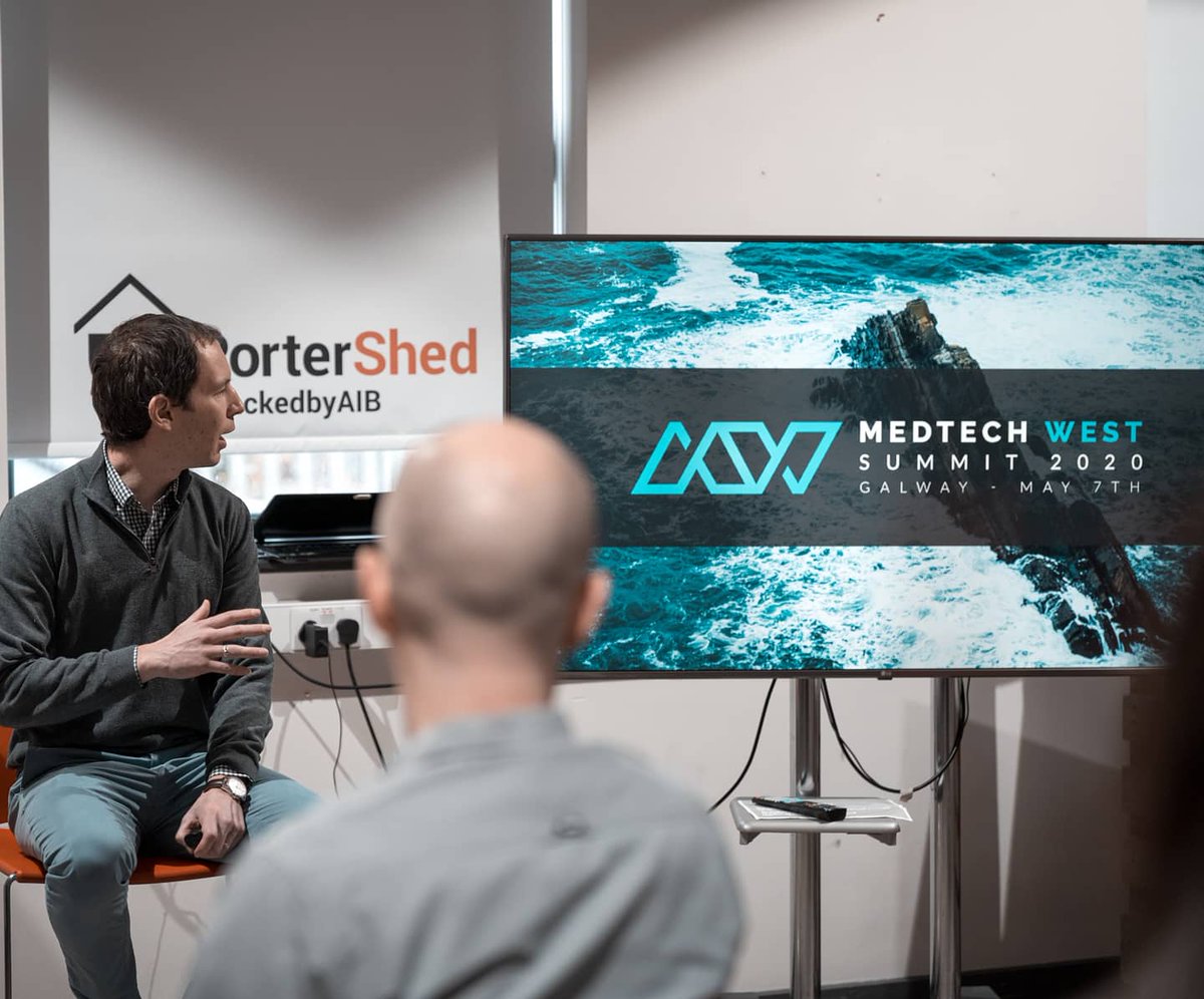 portershed's tweet photo. PorterShed Connect Series No.2 
Three member pitch, kindly sponsored by @MTWSummit . Thank you to @PlanDominoLabs and @Leadfeeder for telling their story. Very insightful morning. Big thank you to @mochabeansireland for a wonderful breakfast spread. #portershed #galway #ireland https://t.co/fWIVYR2MfJ