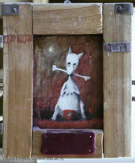 krzysztof_iwin's tweet photo. Krzysztof Iwin – „Piesek” olej płyta 30x40cm (2001) https://t.co/MlSBTV2B87 #30cm #40cm #2001r #biele #brązy #fiolety #szarości #zielenie #art #painting #Iwin #KrzysztofIwin #obrazy #galeria #malarstwo #obrazyolejne #olejenaplycie https://t.co/x92290AC1o
