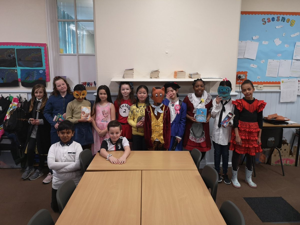 Some really good efforts today for #WorldBookDay2020 from Grosvenor today!