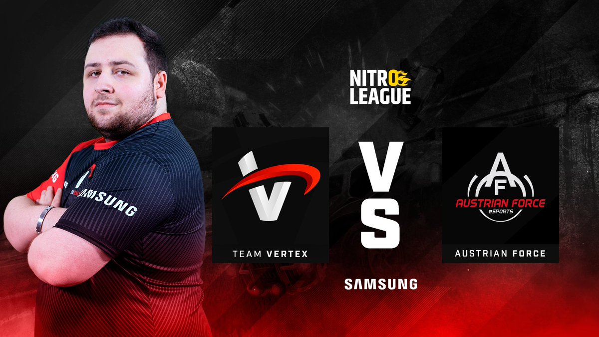 VrtexDE's tweet photo. #VertexRL 

@NitroLeagueRL
 Matchday #4 tonight👊

🕰 9PM CET
🆚 @AustrianForce

📺 https://t.co/br2Lc6Zr8L

Join up and support us #vertexfam❤ https://t.co/9xrj9JuHVi