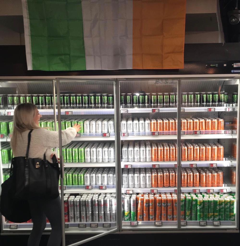 Our <a href="/MonsterEnergy/">Monster Energy</a> St Patrick's Day display 🇮🇪😁