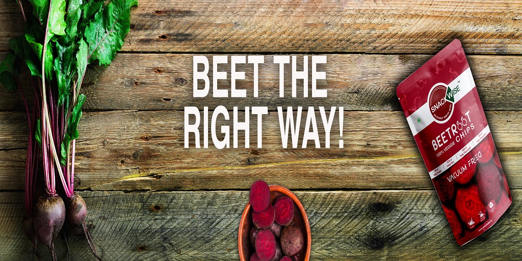 Snackwise_India's tweet photo. Don't Beat yourself up if you can't Beet raw!
Navigate your hunger wisely.
Snackwise! It's deliciously healthy.
To beet in the right way check the link below:
https://t.co/3GdCLYgrRE
#snacks #beetroot #fruitchips #Snackwise https://t.co/0Yn77k1Eyf