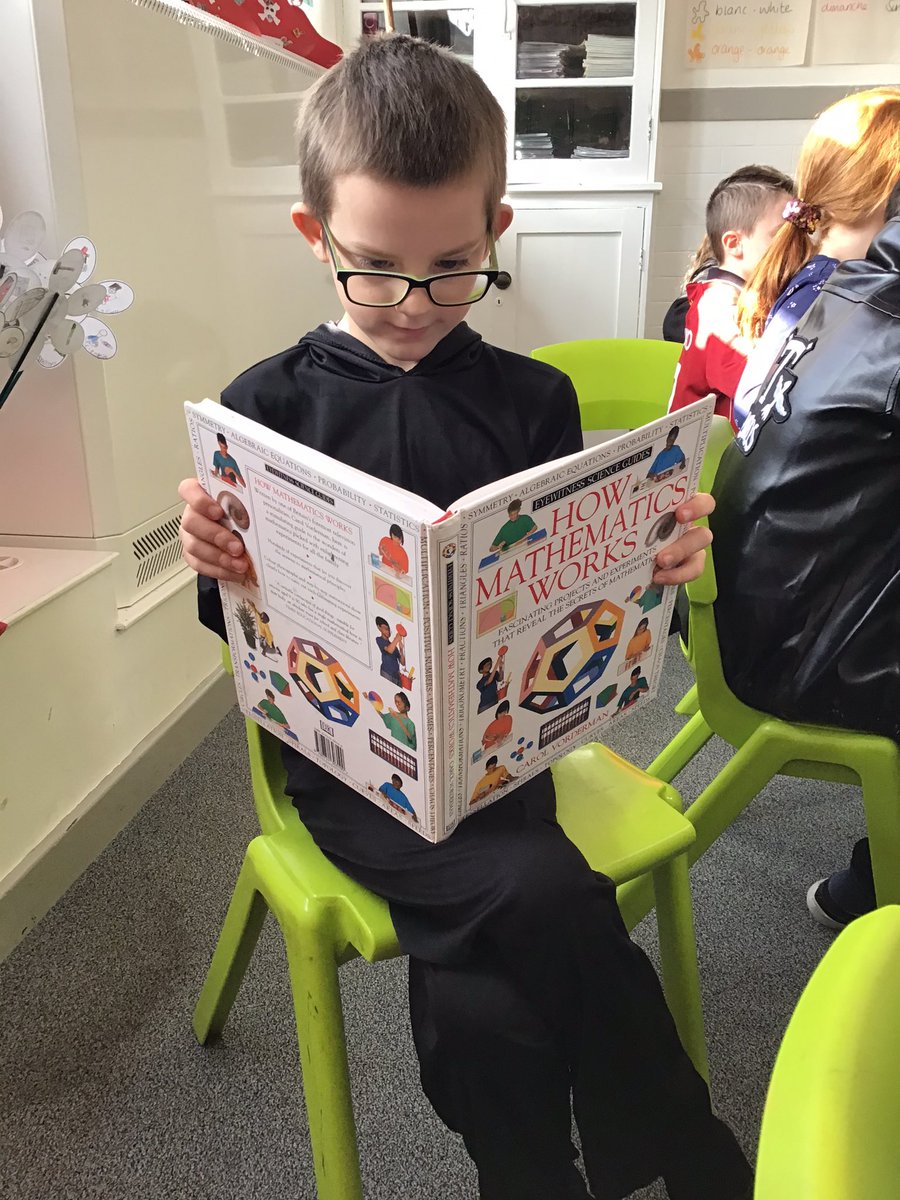HBJSCH63's tweet photo. Reading is cross-curricular too! #HBJSReading #HBJSWorldBookDay #HBJSMathematics https://t.co/oslIanVVqF