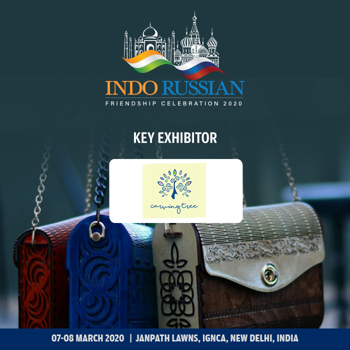 irfcevent's tweet photo. #CarvingTree will display a beautiful range of #WoodenBags for women.

Get your hands on their collection at the @irfcevent 2020.

Register here - https://t.co/ARBTBNeNjZ

#IRFC2020 #IndoRussia #India #Russia #Art #Music  #Culinary #Exhibition #Performance #Carnival #EIGroup https://t.co/OE8Cef8ZSG