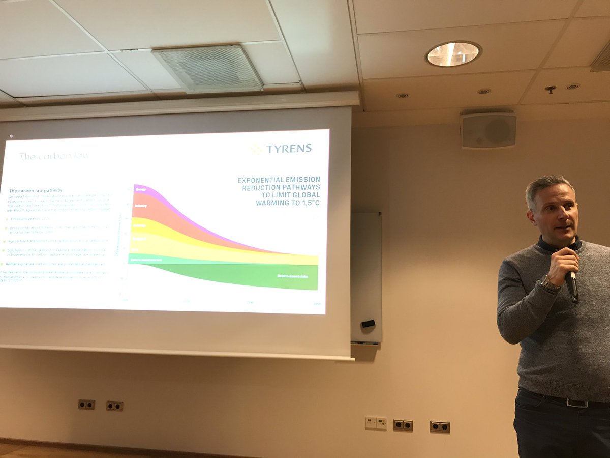 AndreasWakang's tweet photo. Lunchföredra hos @tyrens_ab om koldioxidinfångning https://t.co/sNCu7uxXLo