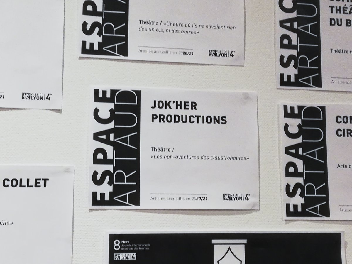 jokherprod's tweet photo. Hier soir nous étions à l'ouverture de la saison culturelle de l'espace Artaud, où nous serons accueillis en résidence en janvier prochain. Très heureux et impatients d'y être ! 💪

Un grand merci à toute l'équipe de la mairie du 4ème ! 
#Résidence #EspaceArtaud #Lyon4 #Xrousse https://t.co/yYR7ILY81z