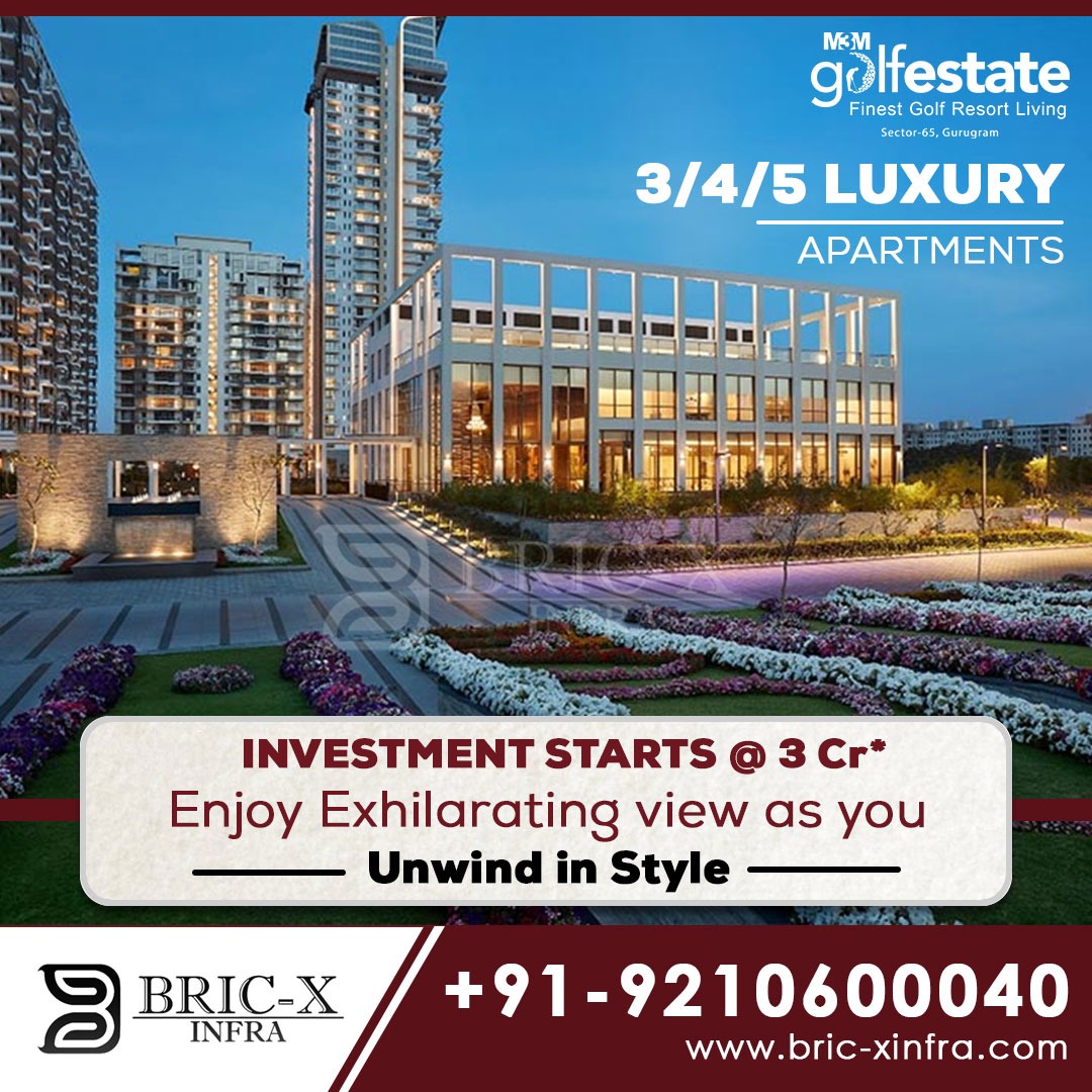 bricxinfra's tweet photo. Enjoy Exhilarating view as you unwind in style.
3/4/5 Luxury Apartments Investment Start form 3 Cr*
Contact us : +91-9210600040
Visit us : https://t.co/vsDWcJKB9h
#M3M #M3M_Golfestate #Bric_x_infra #Investment #Residential_Project #Real_Estate_Company #Sector_65 #Gurugram https://t.co/TQPZTCdi44
