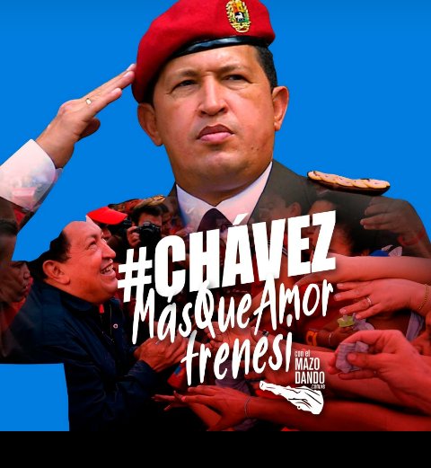 A 7 años de tu siembra Comandante, seguimos con tu Legado revolucionario @NicolasMaduro @CarirubanaPSUV @ferbastidas @PartidoPSUV @dcabellor #ChavezMásQueAmorFrenesí