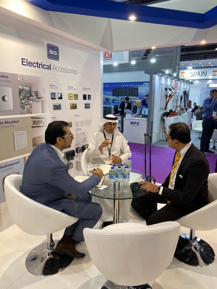 BGElectrical's tweet photo. It's the 3rd and final day of #mee2020! There is still plenty of time to visit us on stand H2.G19. Come over and lets talk about all things electrical power!π #middleeastenergy #exhibition #exhibitor #tradeshows #bgelectrical #Masterplug
@meenergydubai @Lucecogroup https://t.co/Dtm1oTEnaD
