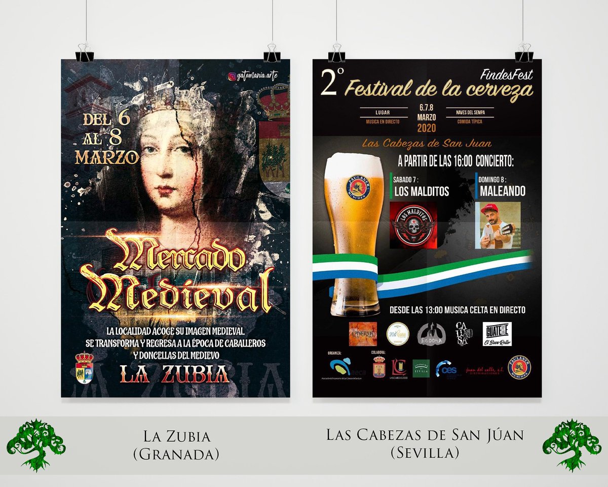 _Treefolk_'s tweet photo. ¡Comenzamos!

🔰 La Zubia nos espera un año más para ponerle música a su magnífico mercado medieval.

🍺Y por primera vez estaremos en el Festival de la cerveza que celebran en Las Cabezas de San Juan, para poner nuestra música  y energía mientras ellos brindan con sus jarras. https://t.co/3O6gvNPJJx