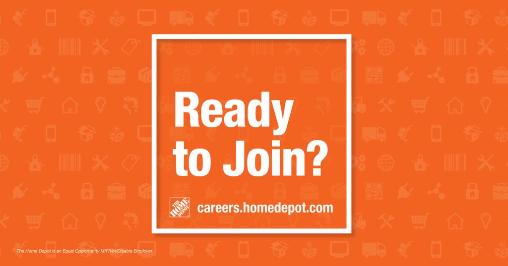 Stop by Uniontown Home Depot to learn more about joining The Home Depot team. Walk-in Interviews TODAY from 10am-7pm at all Pittsburgh locations.Text “HomeDepot” to 52270 or apply online at careers.HomeDepot.com. Starting wage at $13/hr. #orangethursday <a href="/VanessaTHD170/">Vanessa Richmond</a>