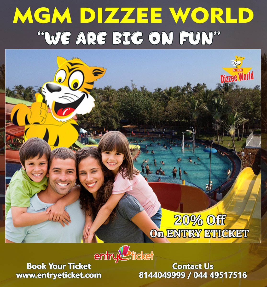 Bookings open for #MGMDizzeeWorld 👇👇
entryeticket.com/theme-parks/MG…

#MGM #themepark #EntertainmentNews #mgmrides #mgmchennai #themeparktickets #mgmtickets