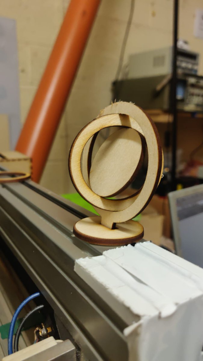 TOG_Dublin's tweet image. Check out these prototypes for the @SciHackDay_Dub &quot;Science Champion metals&quot; that will be given out this weekend. #lasercut #pewpew