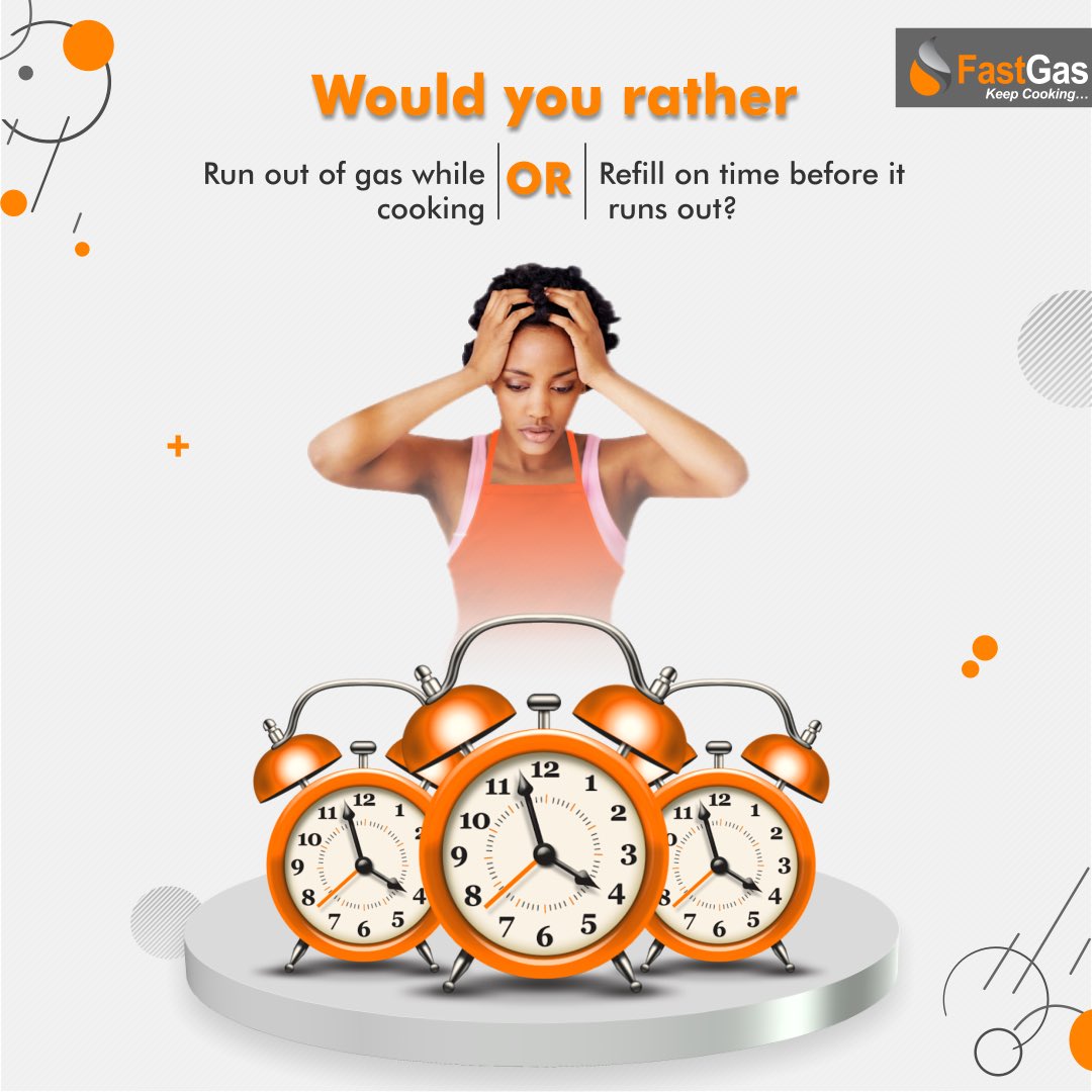 iGas_ng's tweet image. Would you rather...
A. Run out of gas while cooking
B. Refill on time before it runs out
You can only pick 1 😁 so pick wisely..
We got you covered 24/7. 100% free delivery at your doorstep 
#keepcooking 
#Fastgasdelivery
#FastGas 
#cookinggasrefill
#fastandreliable