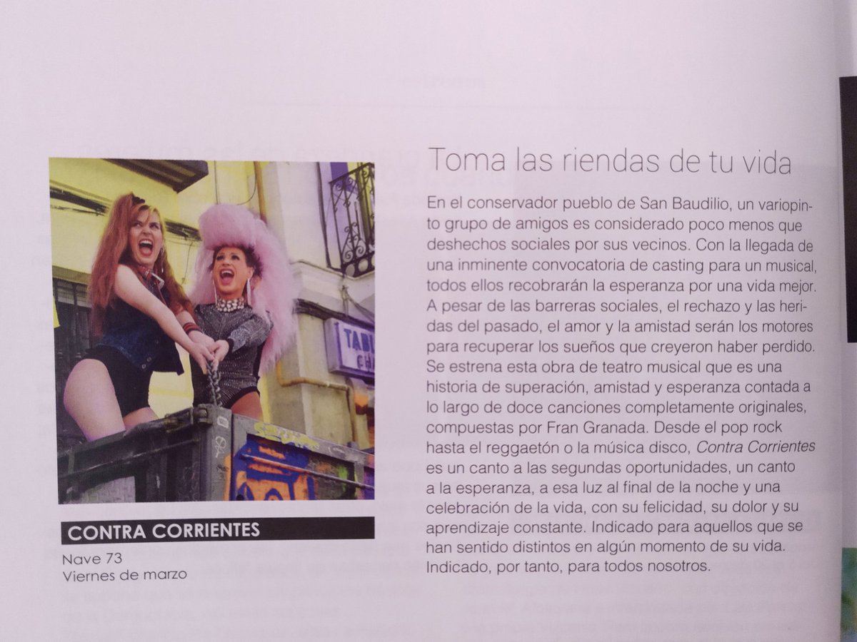 nave_73's tweet photo. Este mes de #marzo en @RevistaGodot os cuentan las principales novedades de nuestra programación 🎭 ¡Vente a vernos y consigue tu ejemplar antes de que se acaben!
#SERNOSER
#Tríbada
#ContraCorrientes
#LaMedidaExactaDelUniverso https://t.co/kSnkbTjtkd