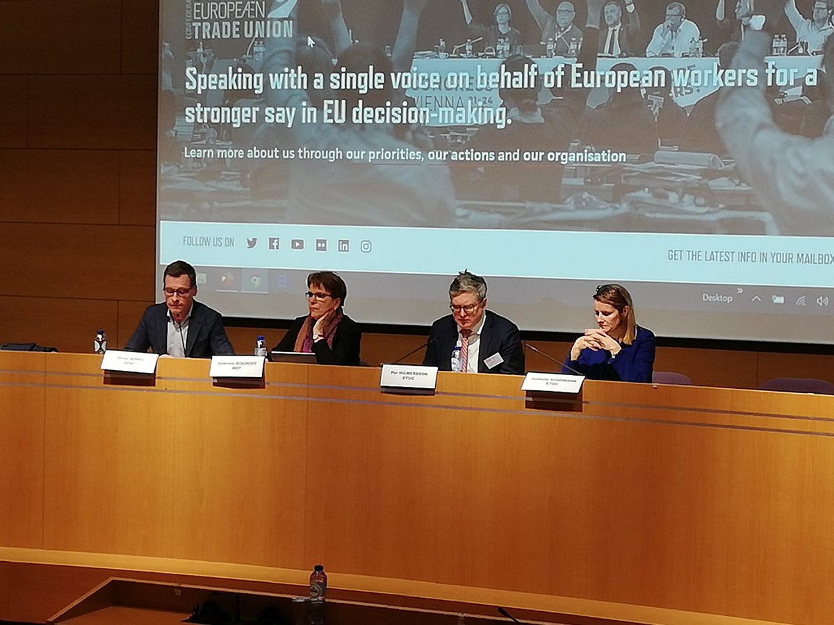 etuc_ces's tweet image. #NetLex @oliverroepke &quot;We want a social progress protocol to be included in further treaty changes in connection with the conference on the future of Europe&quot;