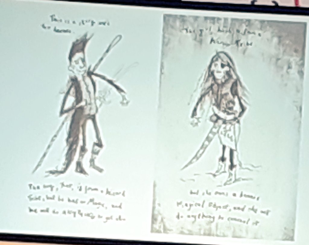 MancLibraries's tweet image. Love #ChildrensLaureate Cressida Cowell's wonderful illustrations from her brilliant new series #WizardsofOnce - great creative inspiration for children to use their imaginations to draw, paint, write whatever they like! #ReadMCR @WorldBookDayUK @Literacy_Trust @MCRCityofLit