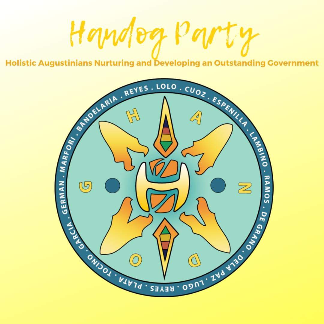HANDOGParty's tweet photo. We are HANDOG☀️, committed in giving service for the betterment of the student body. With our prepared platforms, we assure the JHS department, a brighter year ahead wherein they will develop theirselves, and also develop the community to the best that it can be.💛 https://t.co/qczbs1wppH