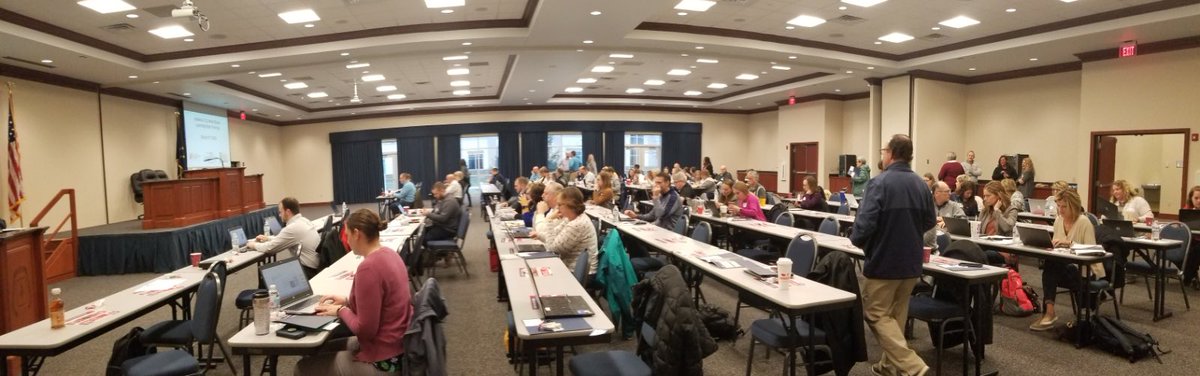 RyanMHill2's tweet photo. Great educators serving #Indiana #careerpathway #schooltowork students through new #workforcedevelopment tactics https://t.co/5r9D4t9m6W