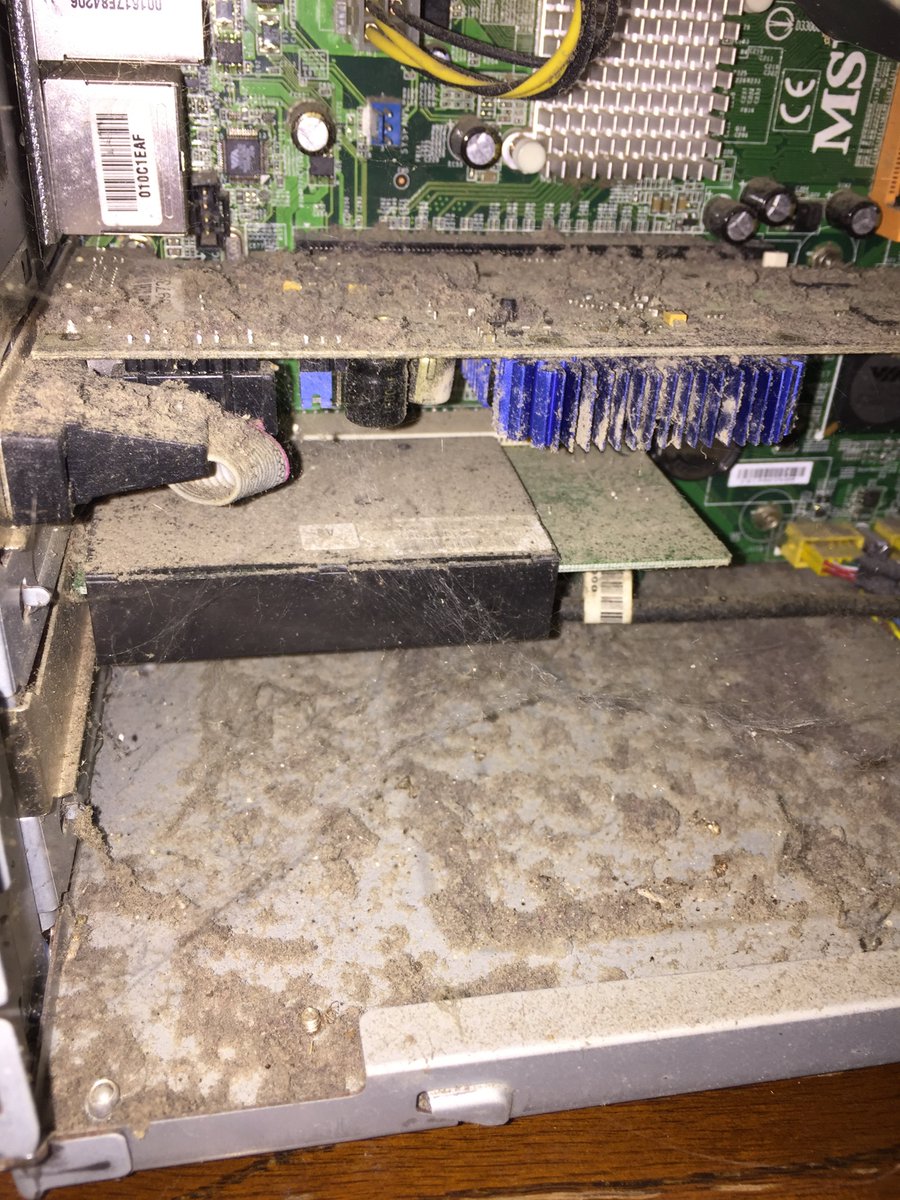 AALC_UK's tweet photo. A bit old and a bit "dirty" computer
(Cleaning service - from £30)
#AALCss #AllAboutLaptopsAndComputers #AALC #Services
#Computer #Desktop #Sheerness #IsleOfSheppey #Sheppey #LocalService #SmallBusiness #Repairs #WindowsXPOld #DirtyComputer https://t.co/ez1oLTQR7S
