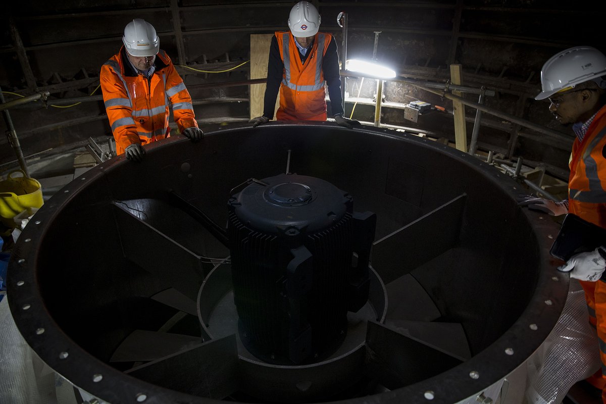 CullinanStudio's tweet photo. A world first! Bunhill 2 Energy Centre, launched today, will use waste heat from the Tube to warm homes, leisure centres and a school - helping to tackle fuel poverty and reduce CO2 emissions in #Islington. #bunhillheatandpower https://t.co/ZIH8OW3AOB https://t.co/ry9S6BSOuh