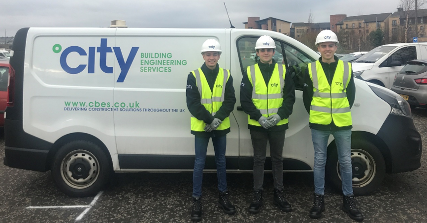 CBESLimited's tweet photo. Meet our apprentices at CBES. We currently have 10 for the Electrical &amp; Refrigeration teams. The apprentices gain either S/NVQ Electrical Installation or S/NVQ Refrigeration &amp; Air Conditioning. 
#CBES #apprenticeships #ScotAppWeek20 #skillsofthefuture https://t.co/jFuOF06eBd