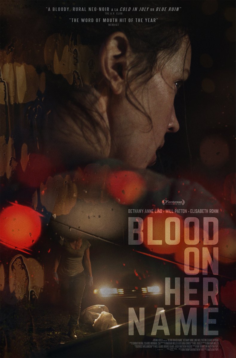 FilmMomatic's tweet photo. #NowWatching BLOOD ON HER NAME #MatthewPope @LindBethanyAnne #WillPatton #JimmyGonzales #TonyVaughn @Joshua_Mikel @ElisabethRohm @ChandlerHead4 #BryantCarroll #JaredIvers https://t.co/q34A95NeCj
