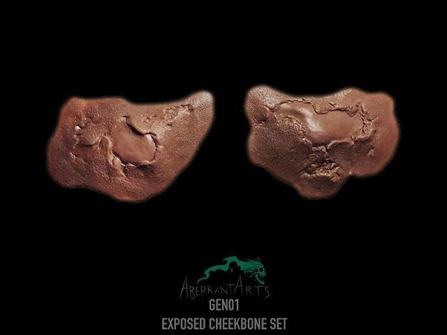 Another piece from @aberrantartsuk are these great exposed cheekbones perfect for your undead characters. Look out for lots more pieces as we add them. These are all custom made to order so please bear this in mind when ordering #spacemonkeysfx #aberrant… ift.tt/3aoscVQ