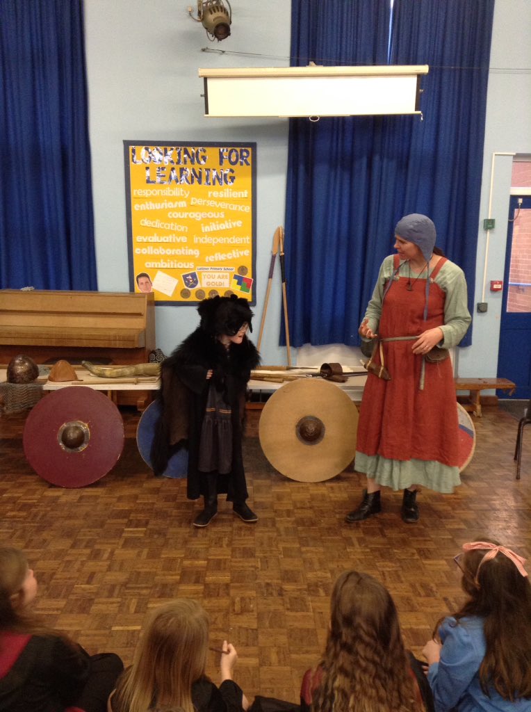 latimerprimary's tweet image. #classPK #classSM #LatimerHistory 

Year 3 today learnt about Viking (or should I say 'Norse' ) weapons, trading, games and mythology.