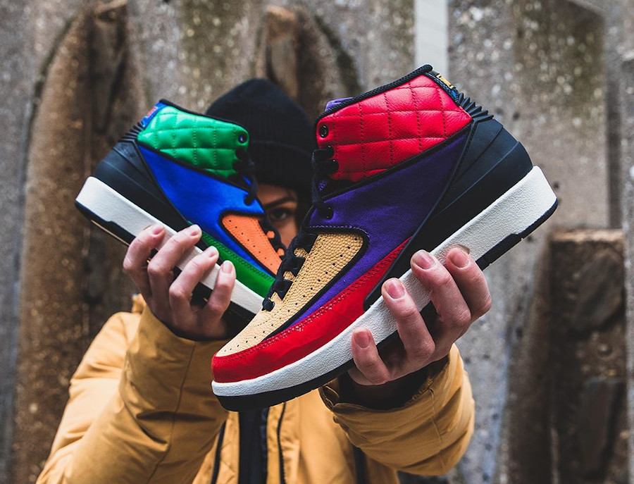 air jordan 2 retro multicolor