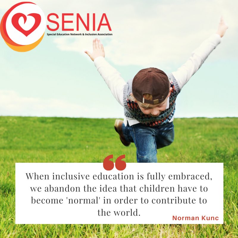 seniaworldwide's tweet photo. How can we better embrace inclusion? #edchat #spedchat #inclusion #inclusiveeducation #advocacy #schoolleadership https://t.co/Gppa1vYV2w
