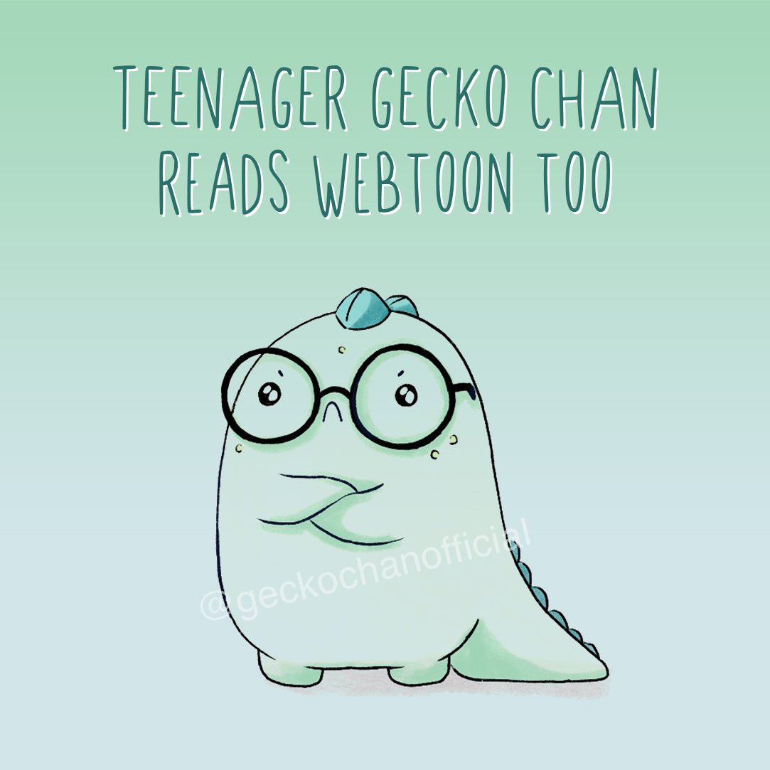 GeckoChan_'s tweet photo. Teenager Gecko Chan reads @webtooncanvas too! 🤓💚💚💚
#webtoon #linewebtoon #geckochan #comic #illustration #cartoon #cute #kawaii #kawaiidrawing #illustrationartists #art #draw #webtooners #webtoons #instacomic #comicstrips #webtooncanvas #teenager https://t.co/rTdXAf7F8L