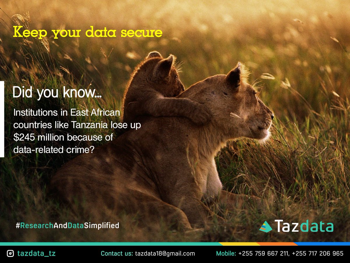 tazdata_'s tweet photo. For more info Visit https://t.co/1jZnvIPC6c
#tazdata #data #security #analytics #research #artificialintelligence https://t.co/mDR0MGWcGv
