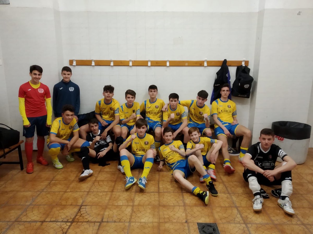 cdfs_segorbe's tweet photo. RESULTADO |
📌 Categoría cadete
🏆 Liga
✅ Funeraria Robles 6 Vinaroz FS 1
Nuestro cadete Funeraria Robles ganó su partido aplazado ante Vinaroz y se sitúa líder de la categoría. Enorme chicos!! 👏👏👏
#CanteraSegorbe
#SomosSegorbe https://t.co/mghuTBdDi3