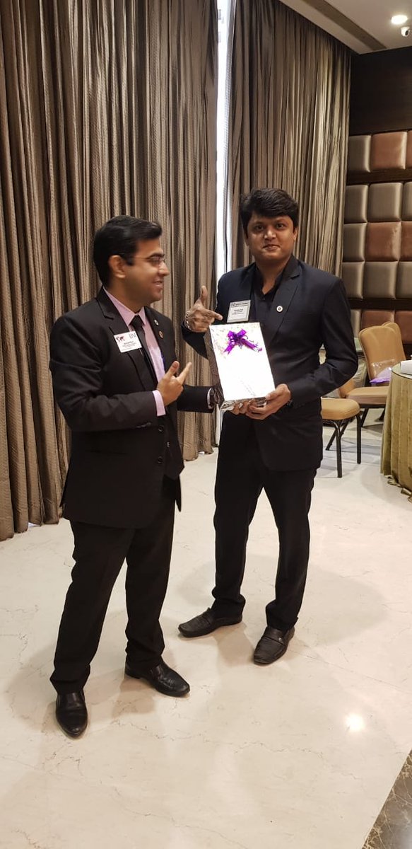 BniMagic's tweet photo. It’s our pleasure to announce the #Achievers of Wednesday’s #BusinessMeet at #BNIMagicMumbai

Congratulations!

Mr. Bhavesh Shah for giving maximum business.
Mr. Girish Agrawal for best 30 sec presentation.
Mr. Chirag Shah for giving maximum referrals. 
#TeraBusinessMeraBusiness https://t.co/qV6IDtjfzU