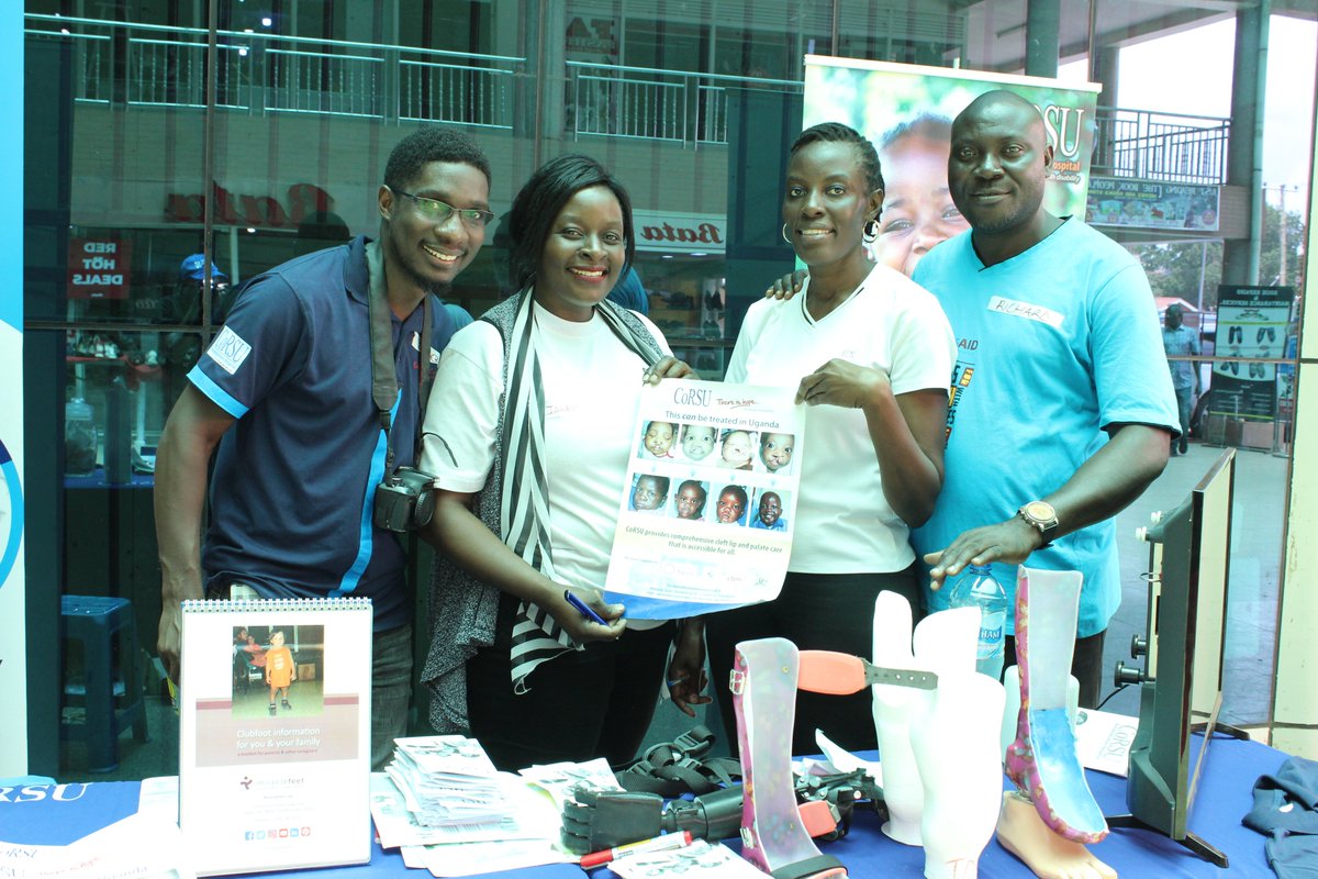 corsuhospital's tweet photo. We appreciate our team that represented us at Capital Shoppers Ntinda for a Community Engagement.
If you missed, join us in April at Capital Shoppers Ntinda. Thank you @TransformFaces for supporting the initiative to #TransformAChild. https://t.co/uGHry45rba