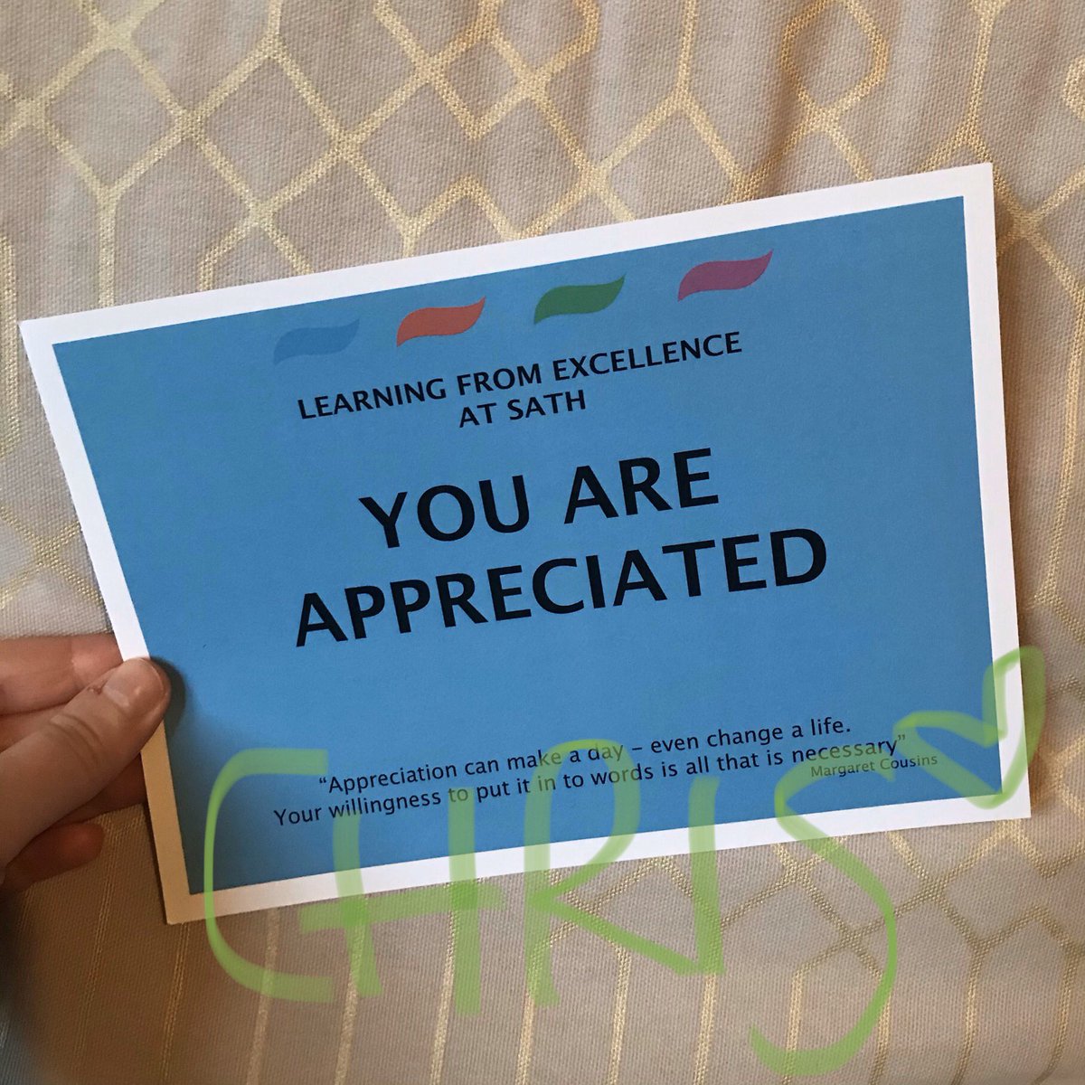 One of <a href="/SaTHCritCare/">SATHCriticalCare</a> ‘s consultants Chris nominated by one of the Sisters for being a ✨fabulous team player✨ during the floods &amp; making colleagues feel valued 🤩😍👏💪 @tivaisgreener <a href="/sathNHS/">SaTH</a> <a href="/SJaneyD/">JaneyD</a>