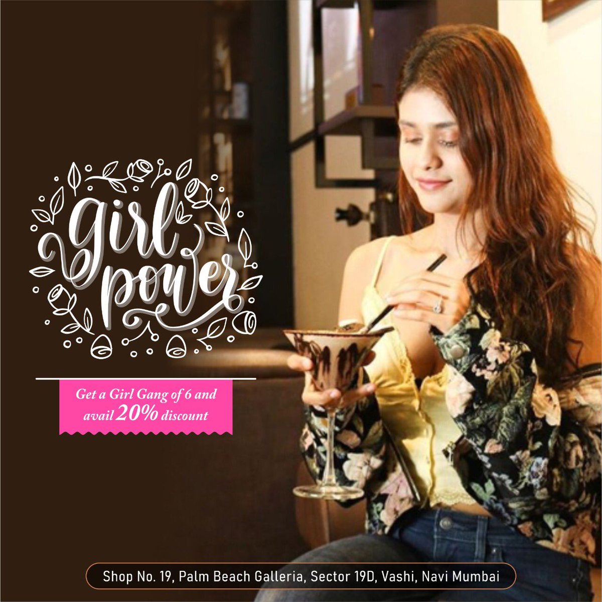 Cafe70beans's tweet photo. 70 Beans is celebrating the zeal of women drop in with your girl gang to enjoy this Women's Day by indulging yourself in scrumptious food! 
When: March 8
Where: 70 Beans Cafe , Vashi 
 #internationalwomensday #women  #woman #Supergirl 
 #womensday #girls #work #SheInspiresUs https://t.co/U6zeIXg2SZ