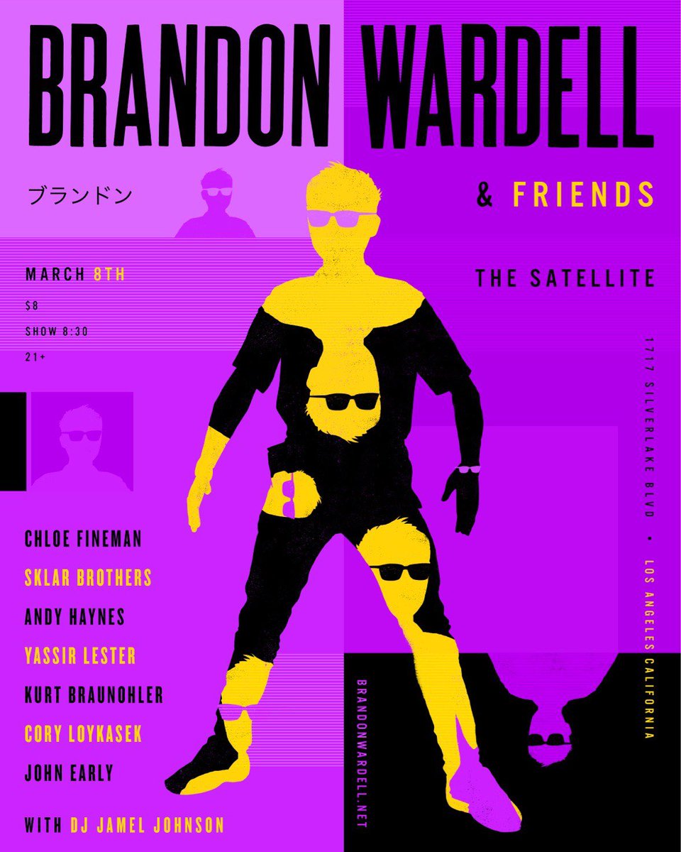 It’s <a href="/BRANDONWARDELL/">Brandon Wardell</a> &amp; Friends this Sunday! Get Tix Now! 
bigneon.com/tickets/525ed0…