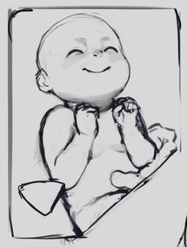 I'm pretty sure that everytime I draw Lou being the precious little BB she is my heart gets bigger and bigger 
