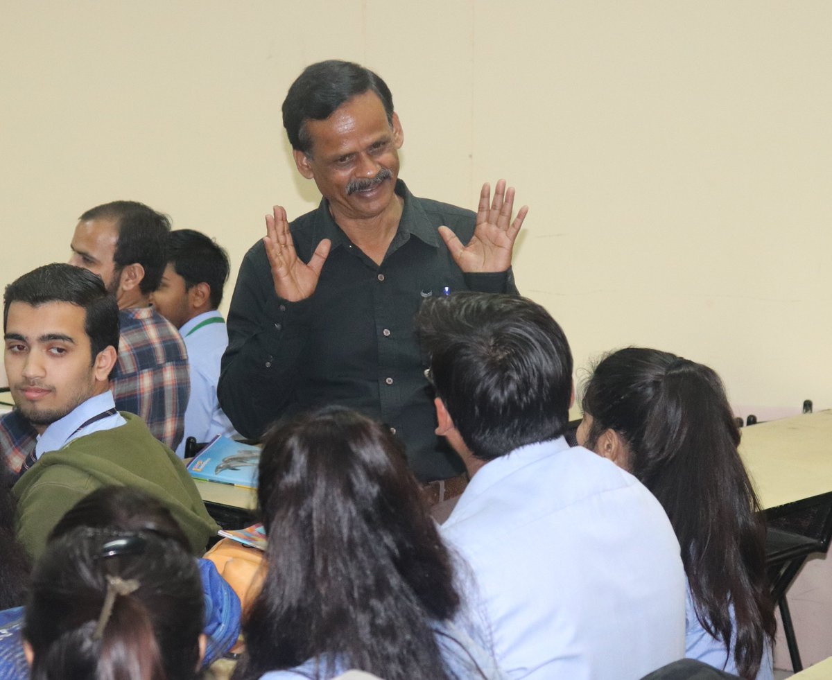 dewangrp's tweet photo. ‘Moments of Motivation’ with Dr. M.K. Jha – Dean AKTU, Lucknow
A motivational session was conducted by Prof. (Dr.) M.K. Jha – Dean, Dr. APJ Abdul Kalam Technical University, Lucknow for MBA students on 27 February 2020. #dvsgi #dewangroup #meerut #motivationalsession https://t.co/8iXiBGmIAV